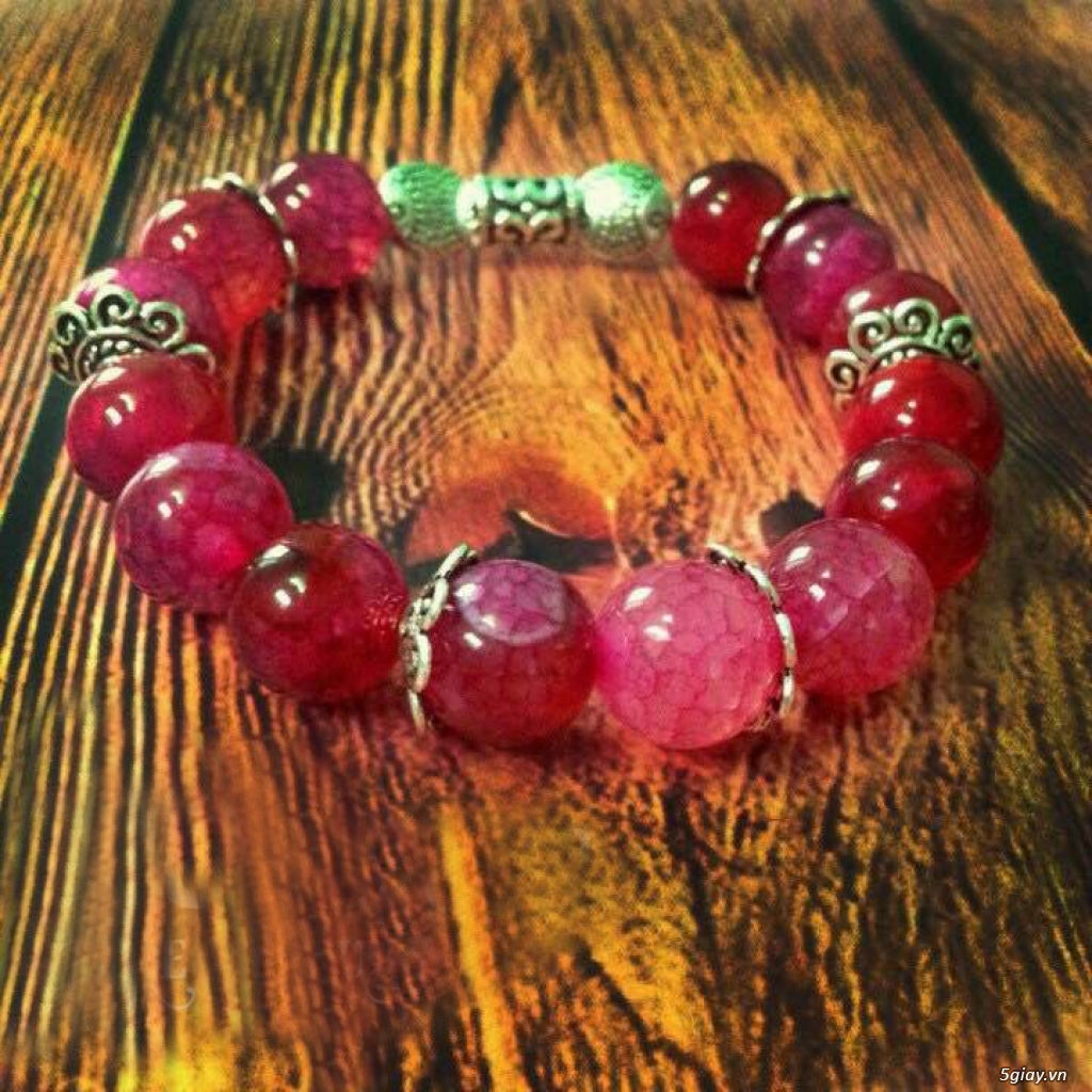 Vòng tay đính đá charm phong cách vintage, phụ kiện hobo đầy cá tính siêu rẻ - 16