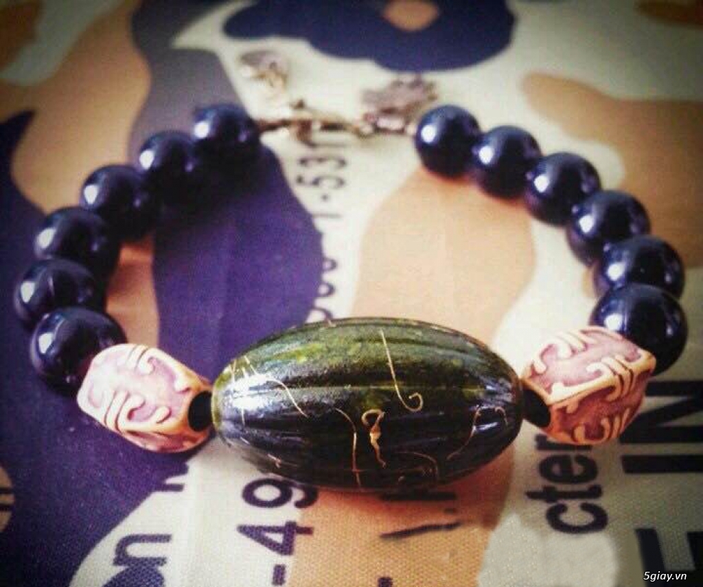 Vòng tay đính đá charm phong cách vintage, phụ kiện hobo đầy cá tính siêu rẻ - 5