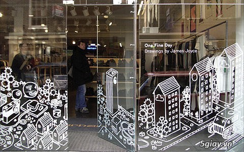Tự trang trí shop, cửa hàng, cafe mùa Halloween bằng bút vẽ kính - 5