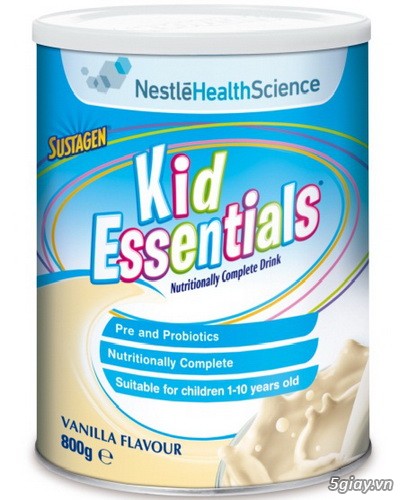 Sữa Kid Essentials dành cho bé nhẹ cân, lười ăn