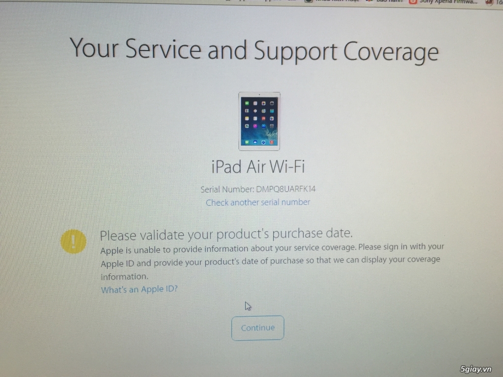 IPAD AIR 16gb wifi chưa active FULLBOX giá 7tr5 đây !! - 2