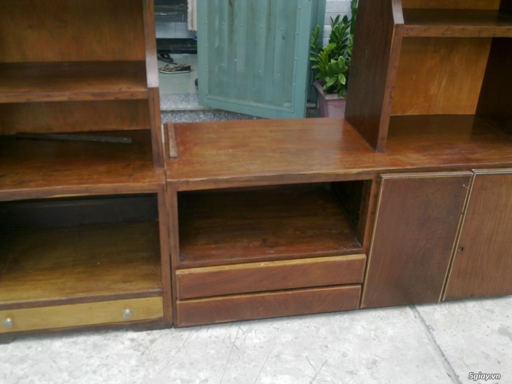 2 bộ salon thẻ gỗ .1 bộ sofa .2 tủ rượu.2 kệ tivi - 2