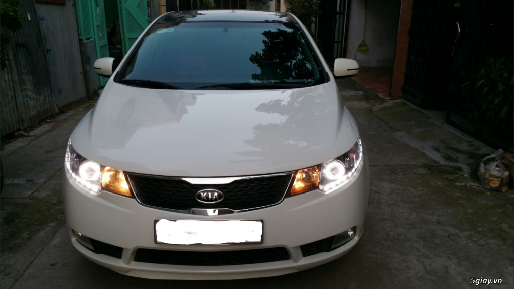 [HCM] Cần bán xe KIA Forte SX đăng ký 2012, 27k km, màu trắng. - 2