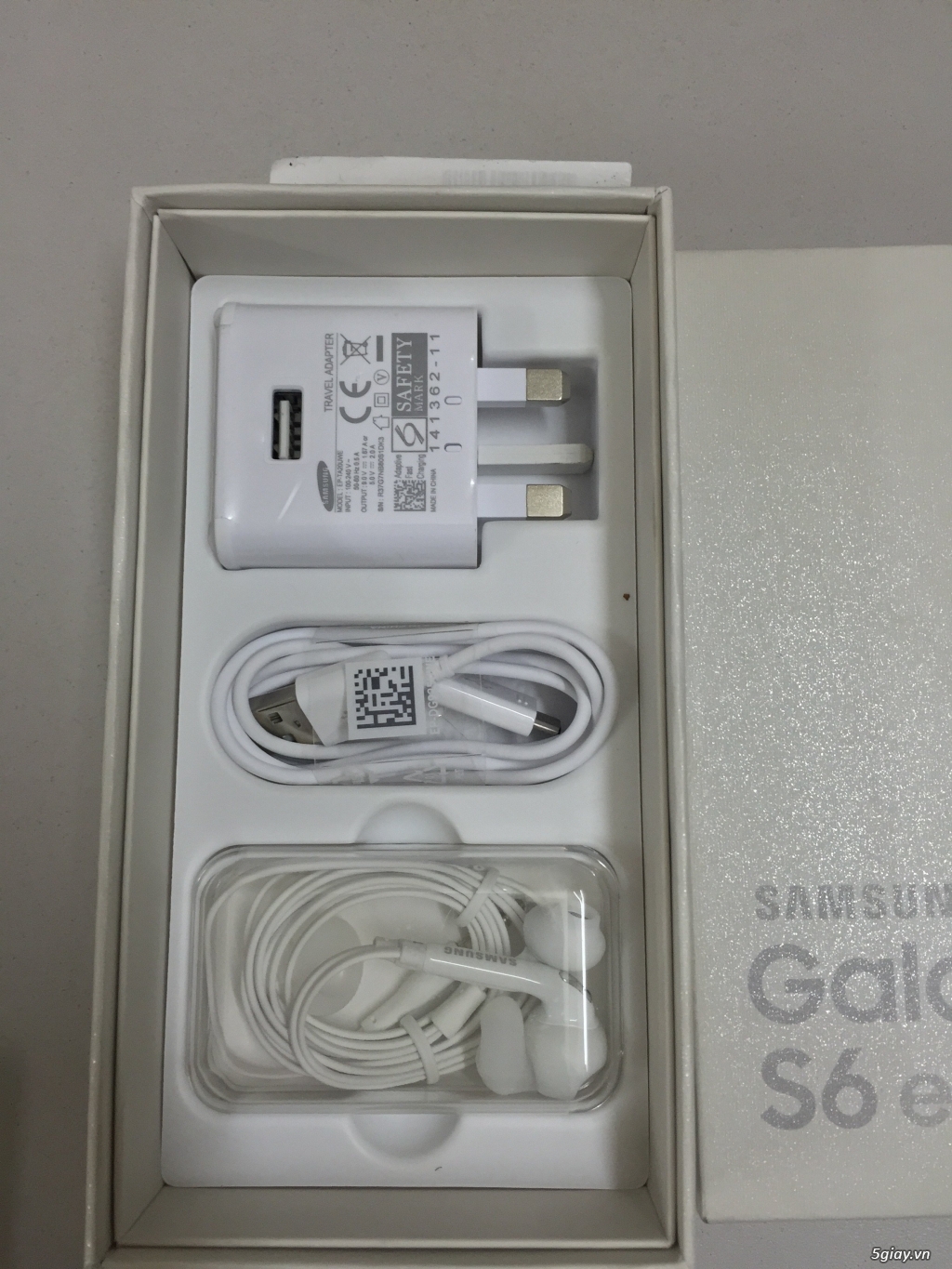 Bán samsung galaxy S6 edge plus 2 sim SM-N9287 gold likenew fullbox - 2