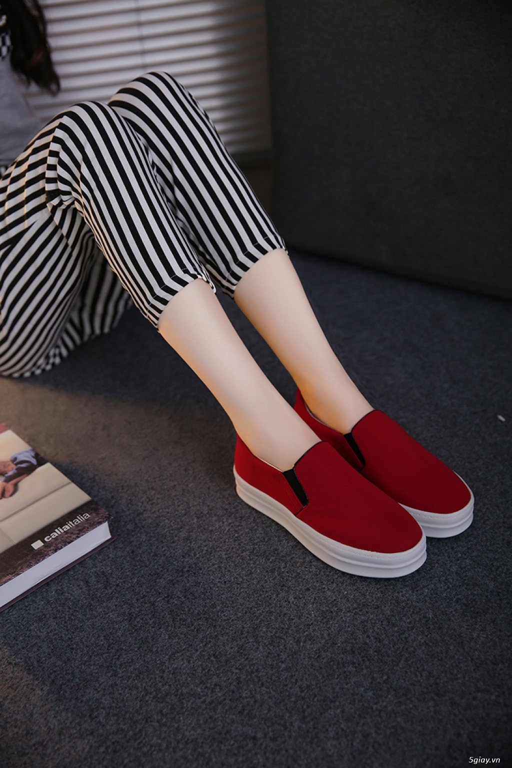 Xưởng gia công giày slip on, giày vải, giày thể thao giá tại xưởng - 5