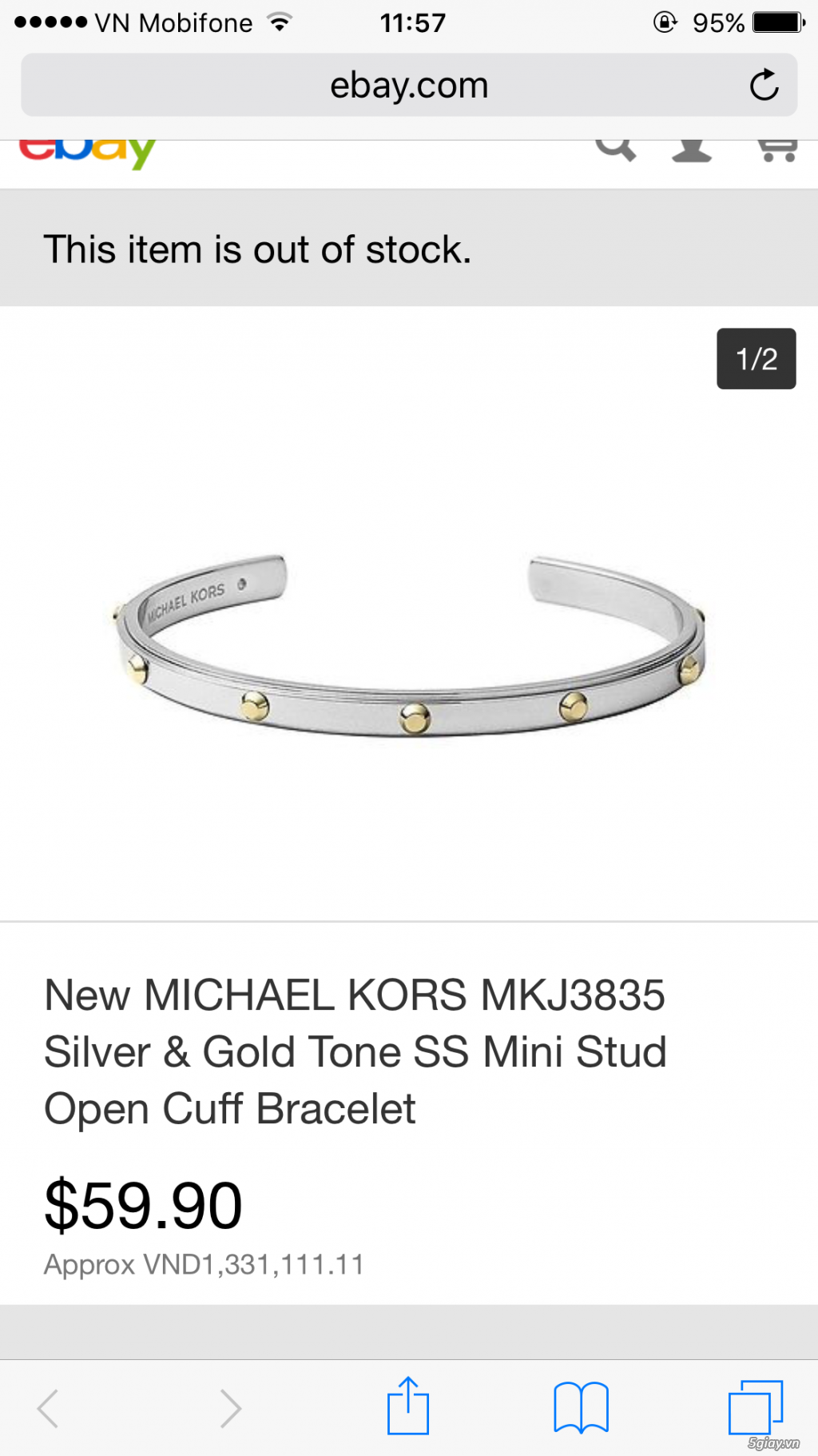 Bán vòng tay Michael Kors! - 1