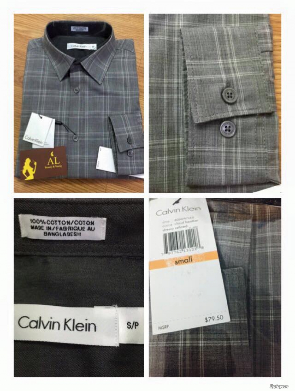 Áo Polo Ralph Lauren,tonny,Lacoste,CK,..áo sơ mi CK xách tay từ Mỹ thật 100%,có mã code để check hàn - 21