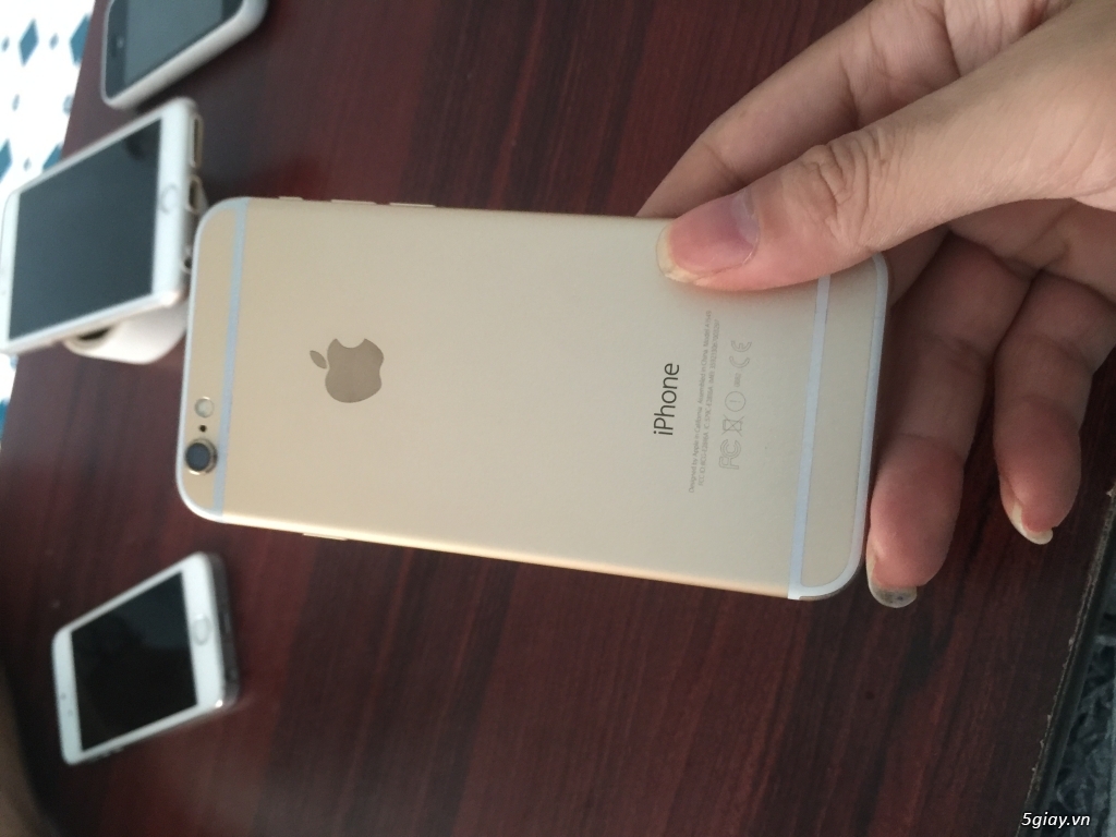 iPhone 5s gold Likenew 6t5, ip6 Qt 9t9, ip 6 Plus 16 trắng new fullbox nguyên seal bảo hành 1 đổi 1 - 4