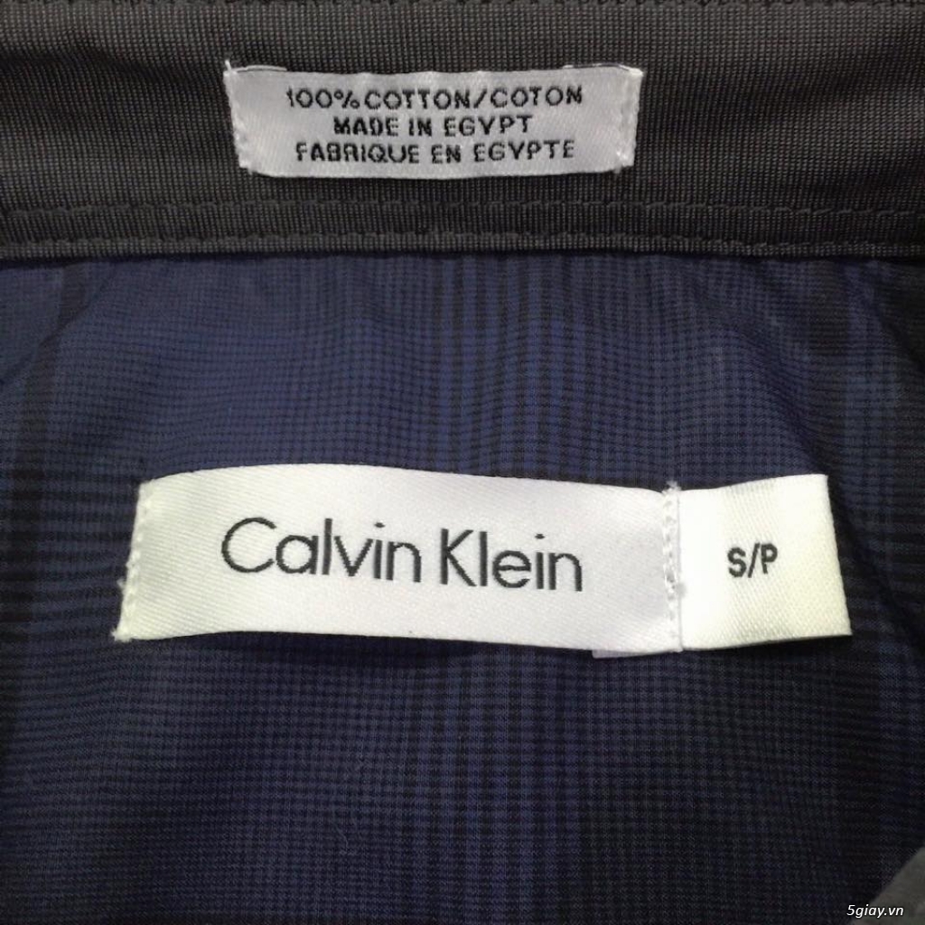 Áo Polo Ralph Lauren,tonny,Lacoste,CK,..áo sơ mi CK xách tay từ Mỹ thật 100%,có mã code để check hàn - 13