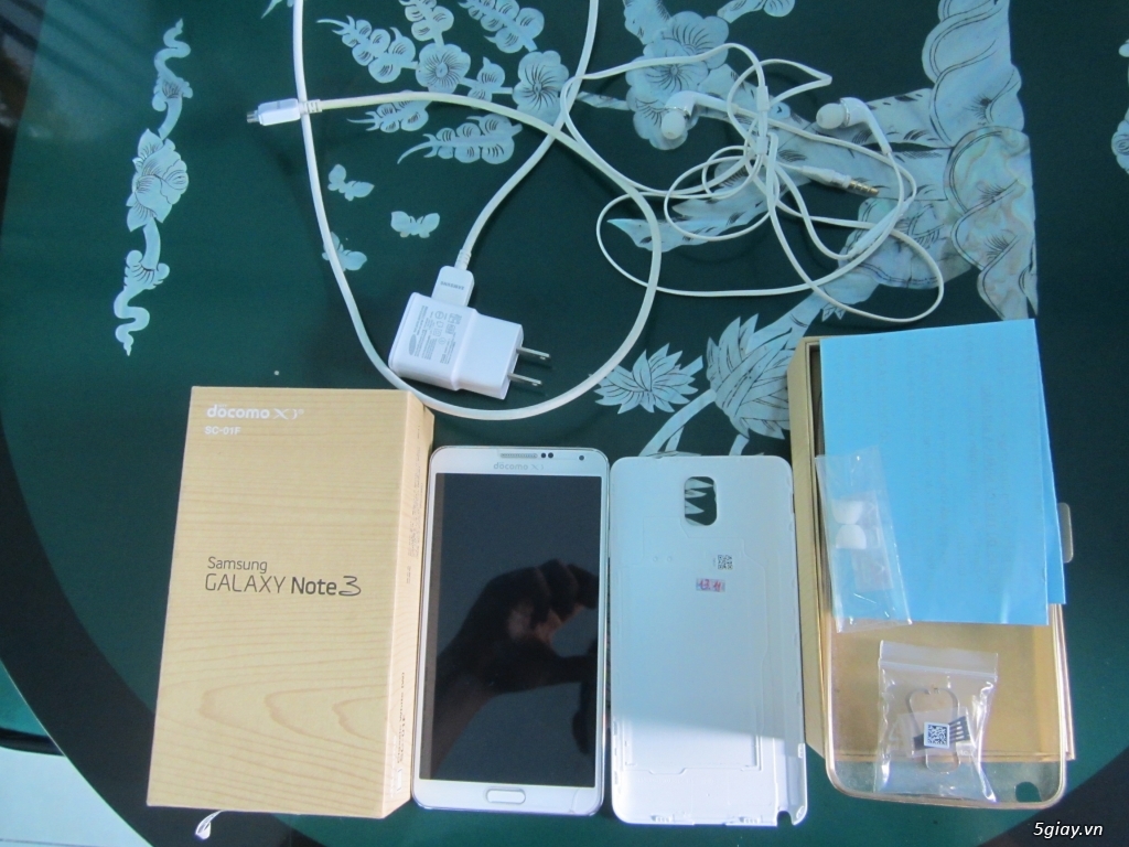 Samsung Note3 DCM Hàng fullbox, nguyên zin, tặng Ốp vs nắp lưng - 3