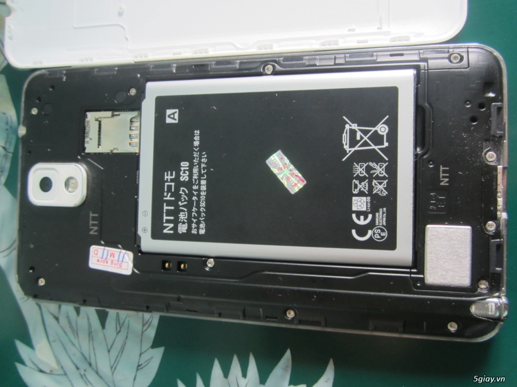 Samsung Note3 DCM Hàng fullbox, nguyên zin, tặng Ốp vs nắp lưng - 1