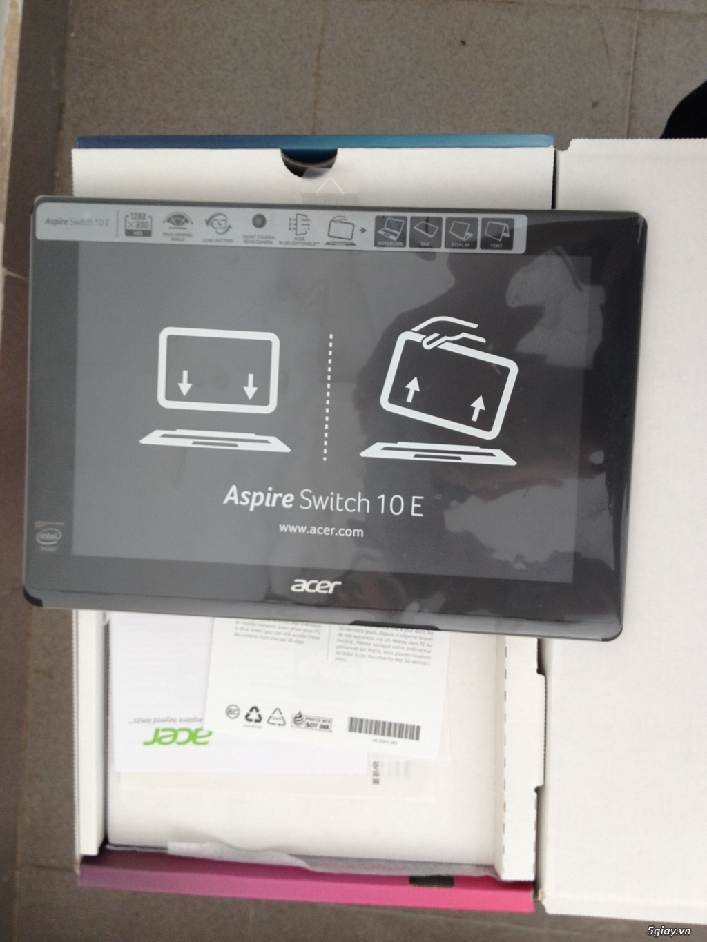 Laptop 2 in 1 Acer Aspire Switch 10 Hàng mới 100% nguyên seal, xách tay từ Mỹ - 4