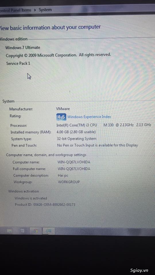 Thanh lý laptop Acer Aspire 4741 - Intel Core i3 - 2