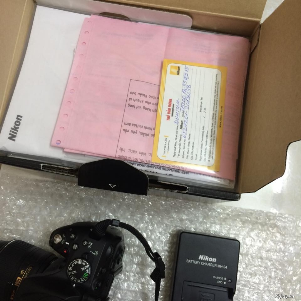 Bán Nikon D5200 + Kit 18-55 VR II - 2