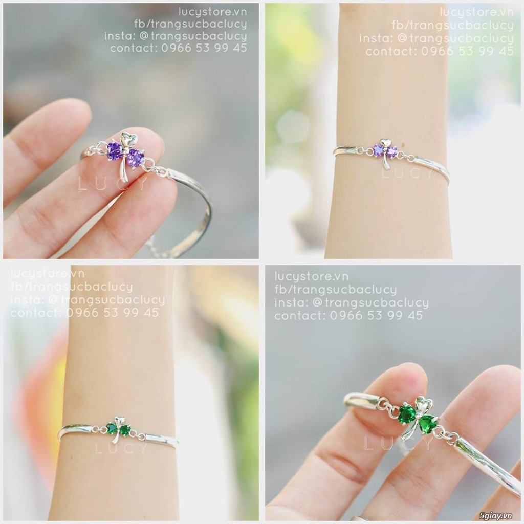 Trang sức bạc đẹp, giá rẻ, chất lượng - 4
