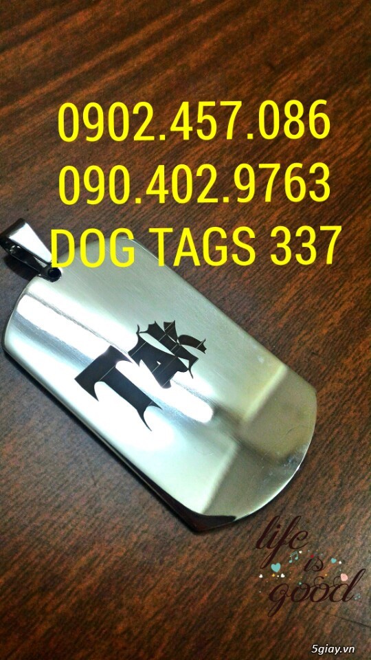 DOG TAG INOX - 6