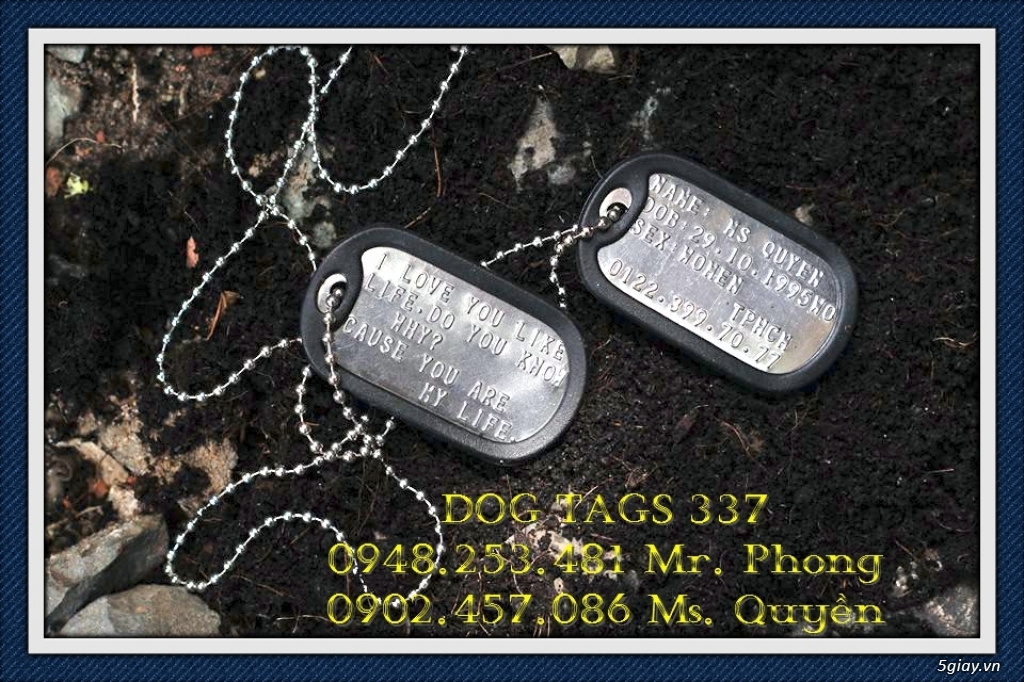 DOG TAG INOX