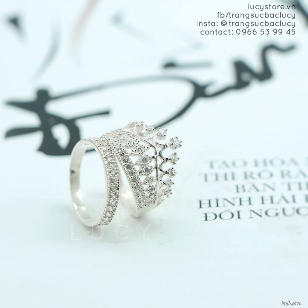 Trang sức bạc đẹp, giá rẻ, chất lượng - 7