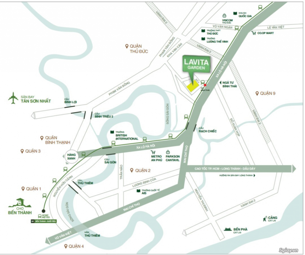 Thật không thể tin nổi! Căn hộ đến trung tâm quận 1 chỉ 5 phút  giá chỉ 1,2 tỷ/căn 2pn, - 2