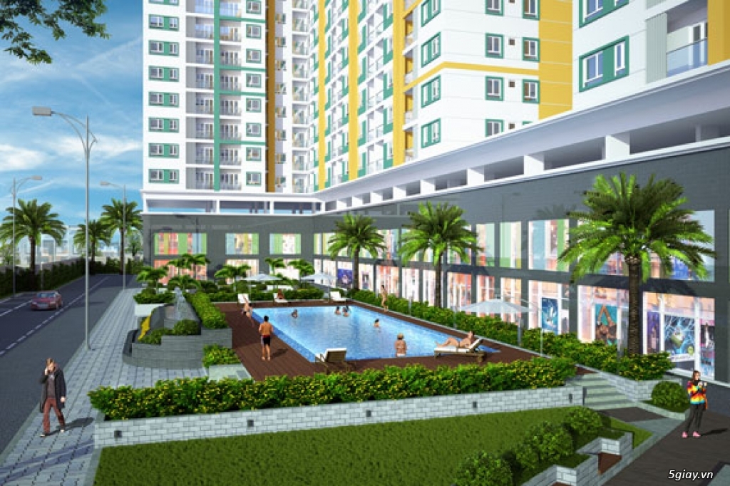 Thật không thể tin nổi! Căn hộ đến trung tâm quận 1 chỉ 5 phút  giá chỉ 1,2 tỷ/căn 2pn, - 6