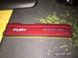 Thanh lý thanh RAM DDR3 Kingston 4GB (1600) Hyper X Fury