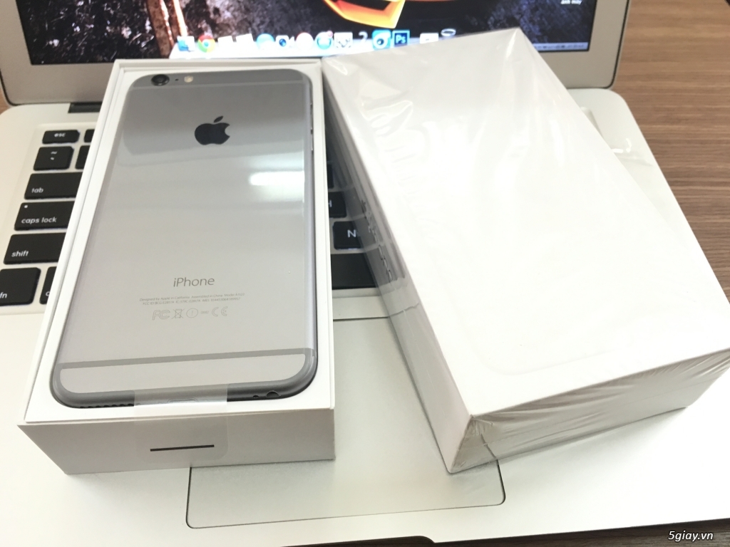 iPhone 6 Plus 16 Gray Active Tháng 6, Máy Đúng Mới, Fullbox Zin. Bao Check/Test. - 1