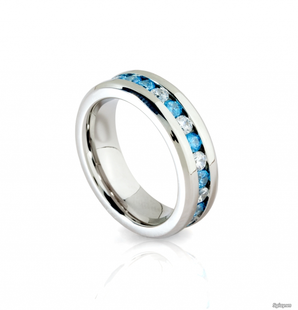 Nhẫn Titanium, Tisten, Tungsten, Stainless Surgical Steel 316L đón đầu xu hướng. - 29