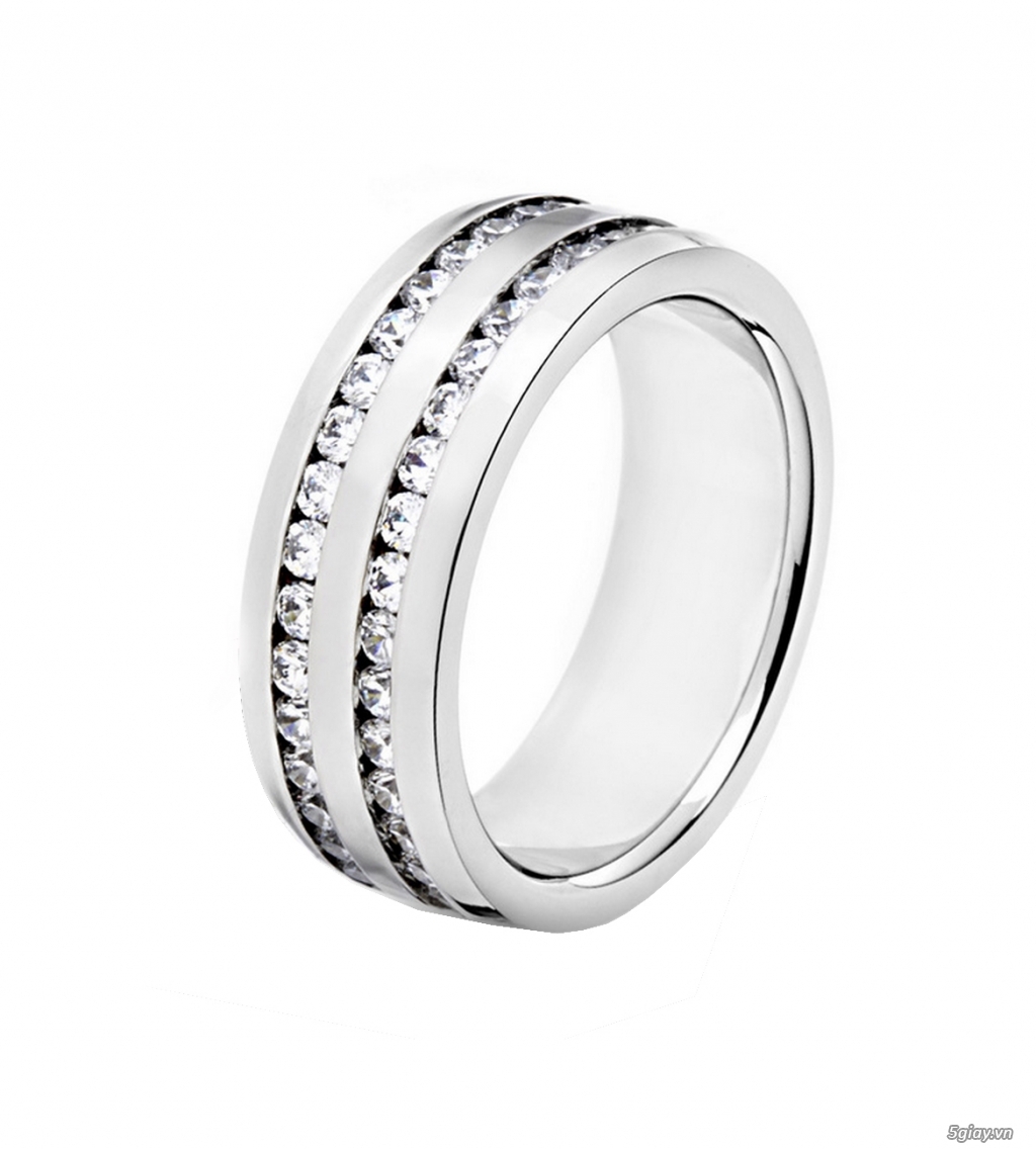 Nhẫn Titanium, Tisten, Tungsten, Stainless Surgical Steel 316L đón đầu xu hướng. - 31