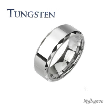 Nhẫn Titanium, Tisten, Tungsten, Stainless Surgical Steel 316L đón đầu xu hướng. - 16