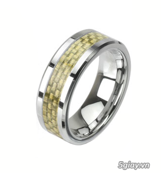 Nhẫn Titanium, Tisten, Tungsten, Stainless Surgical Steel 316L đón đầu xu hướng. - 22
