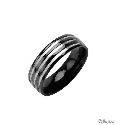 Nhẫn Titanium, Tisten, Tungsten, Stainless Surgical Steel 316L đón đầu xu hướng. - 6