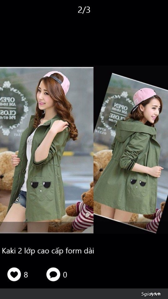Áo khoác nữ cực đẹp giá rẻ - 2