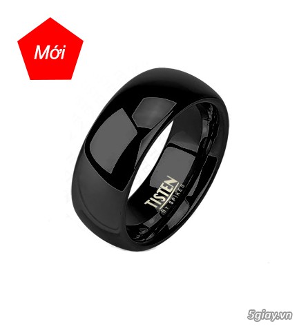 Nhẫn Titanium, Tisten, Tungsten, Stainless Surgical Steel 316L đón đầu xu hướng. - 2