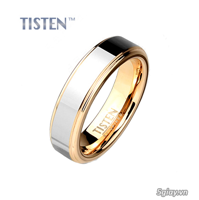 Nhẫn Titanium, Tisten, Tungsten, Stainless Surgical Steel 316L đón đầu xu hướng. - 13