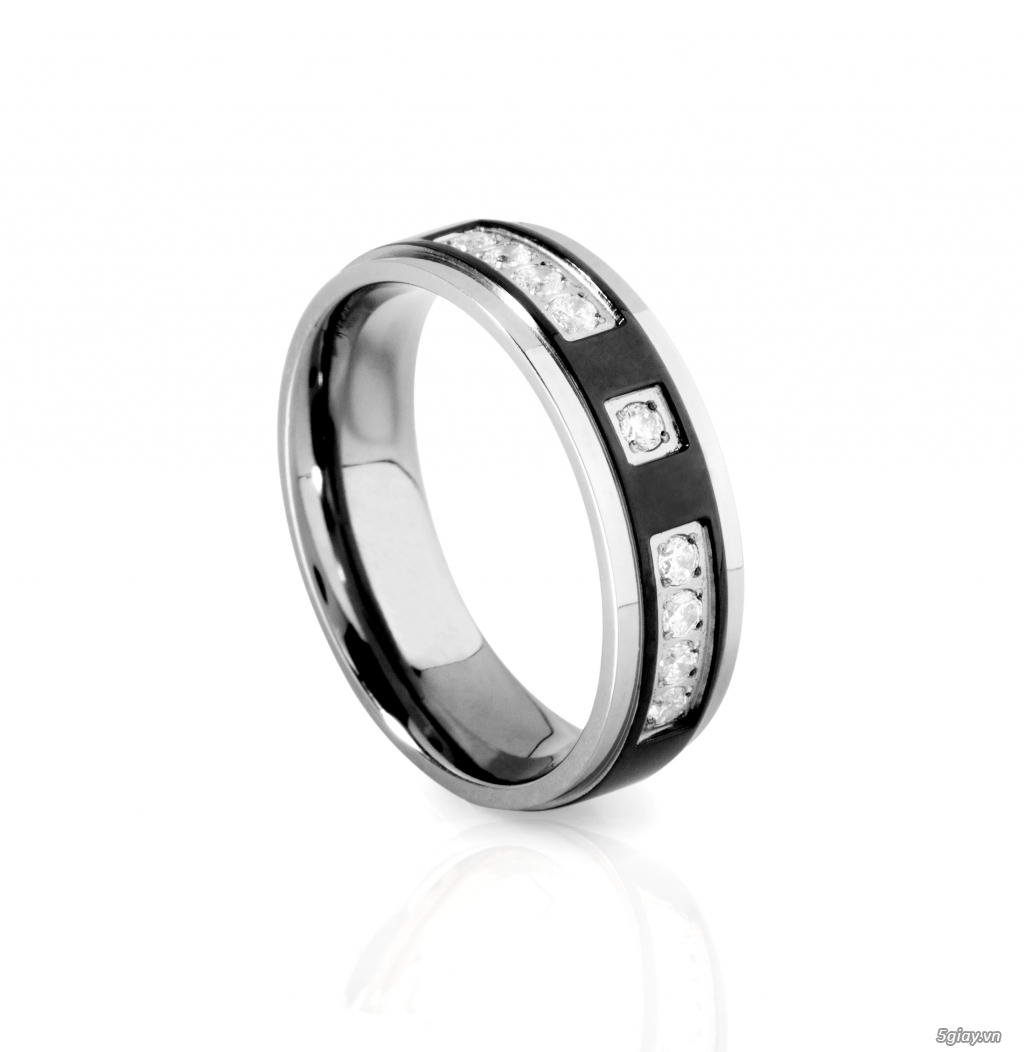 Nhẫn Titanium, Tisten, Tungsten, Stainless Surgical Steel 316L đón đầu xu hướng. - 30