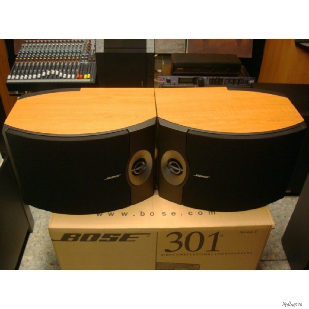 Thanh lý hàng trưng bày vài cặp loa Bose 301 seri III, Bose 301 seri IV, Bose 301 seri V chính hãng - 5