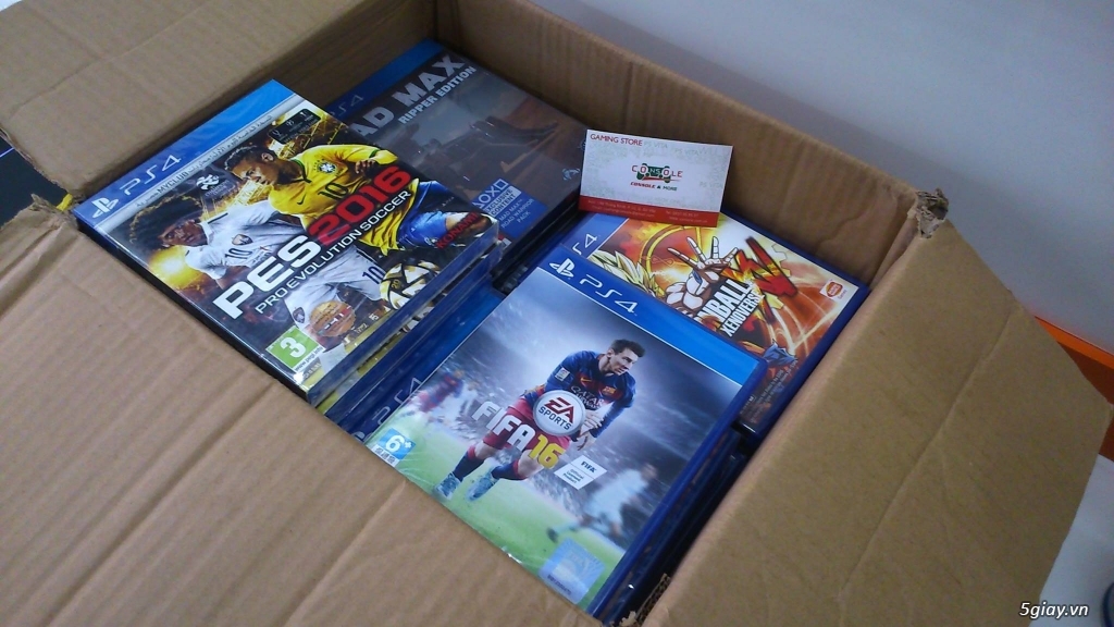 Máy , Đĩa và phụ kiện game PlayStation/ Chép game PS3, PSvita/ sửa chữa PS3, PS4  [Console.com.vn] - 12