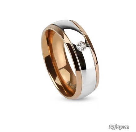 Nhẫn Titanium, Tisten, Tungsten, Stainless Surgical Steel 316L đón đầu xu hướng. - 8