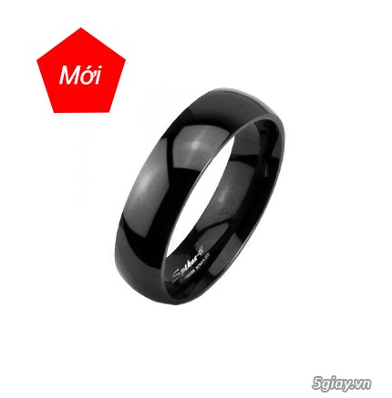 Nhẫn Titanium, Tisten, Tungsten, Stainless Surgical Steel 316L đón đầu xu hướng. - 1