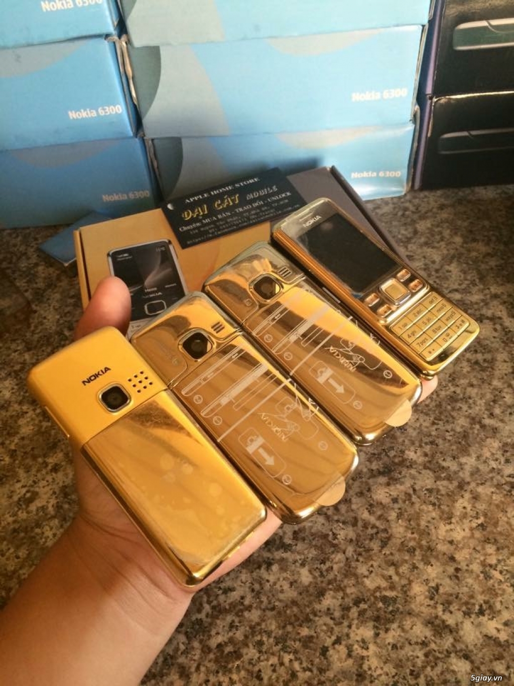 ⚡Điện Thoại Nokia 6300 Gold Sang Trọng - Tuyệt phẩm không bao giờ lỗi thời⚡ ☔BẢO HÀNH 1THÁNG - 1 ĐỔI - 2