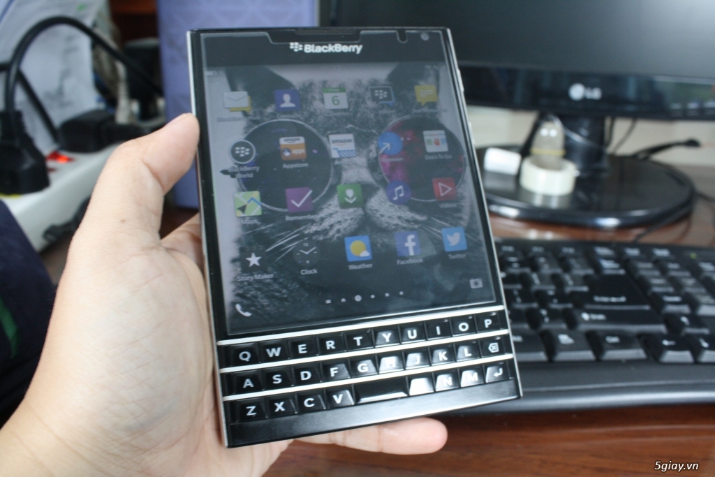 Thanh lý Blackberry Passport made in Mexico 6 chuẩn zin, Bh Cty chính hãng. giá tốt! - 5