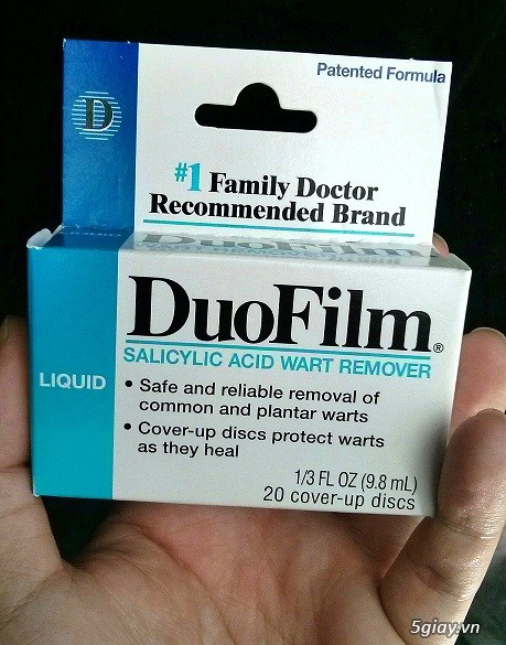 thuốc DuoFilm trị mụn cóc