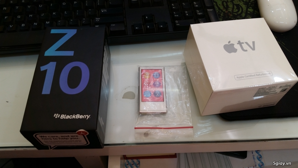 Blackberry z10 fullbox Nguyên seal - ipod nano gen 7 - appletv gen 3 Giá Cạnh Tranh