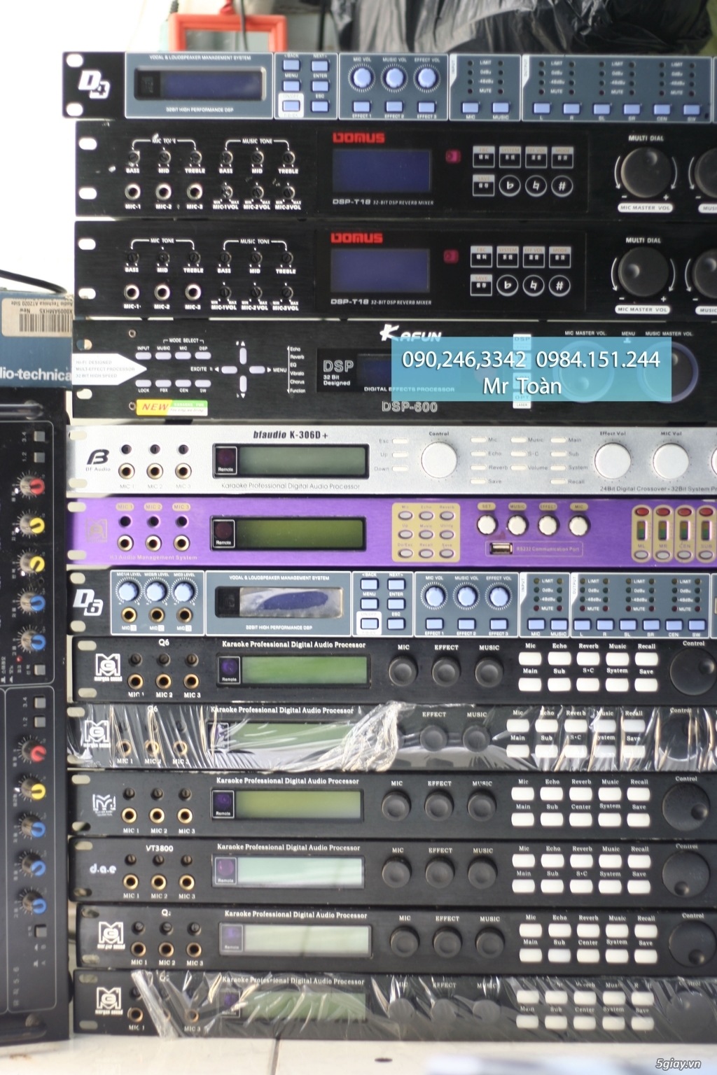 mixer BFaudio K306D+ cho Karaoke và làm show