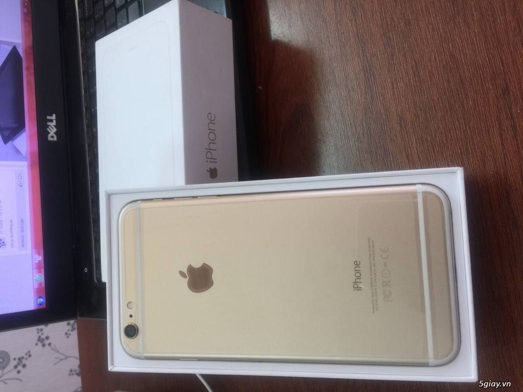 iPhone 6 Plus 64Gb Gold, Phiên Bảng Quốc Tế, Máy Cực Đẹp 99% - 1