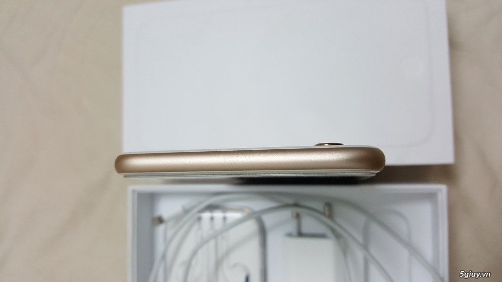 Cần bán iphone 6 plus 64GB màu gold fullbox chính hãng viettel còn bảo hành 7/2016 - 2