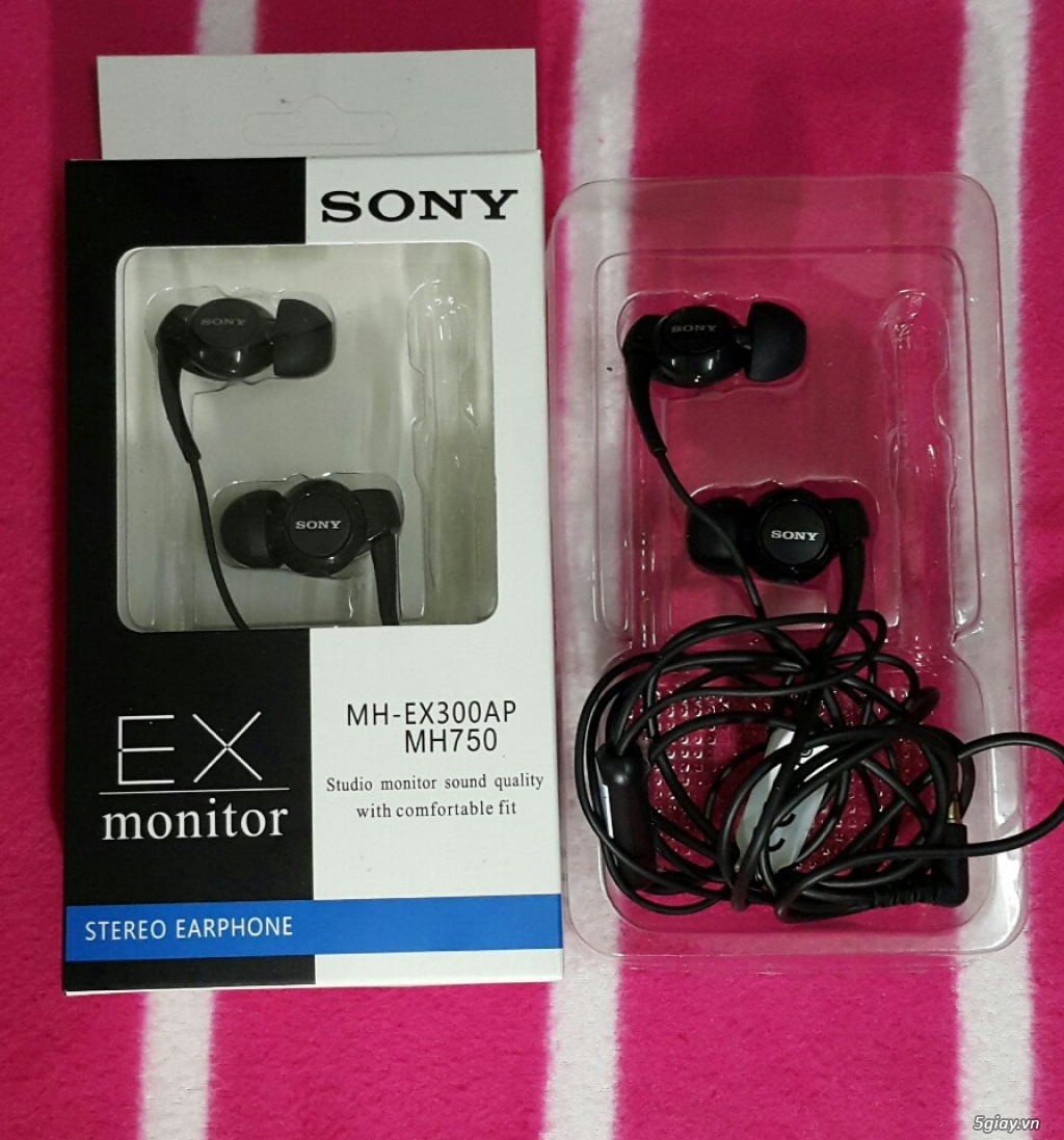 Tai nghe Sony EX300AP (hàng theo máy) - 1