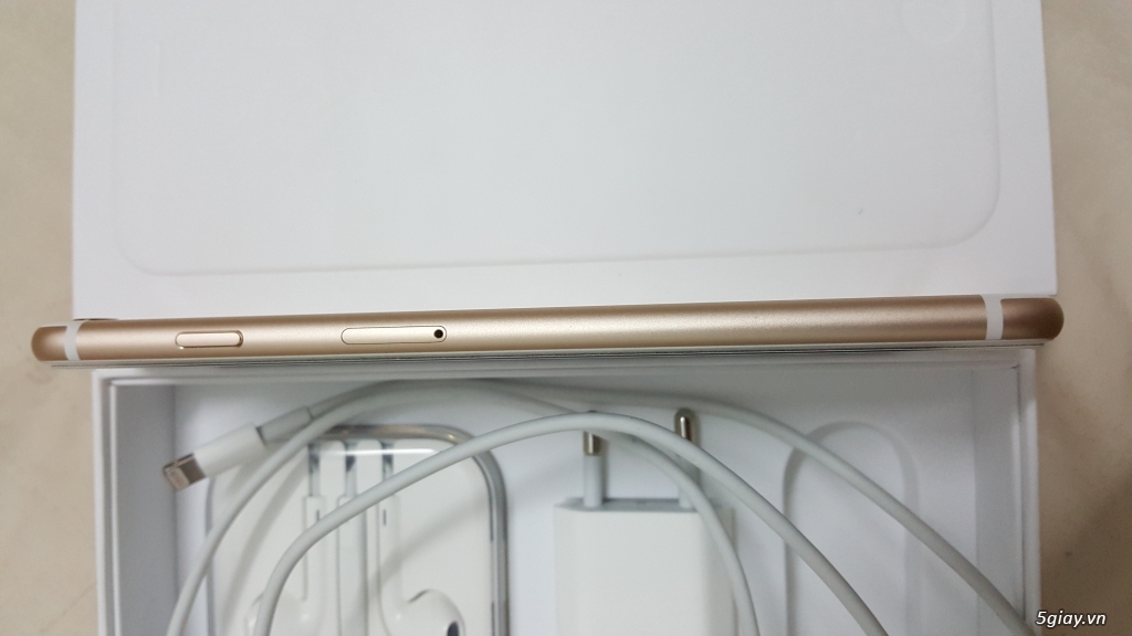 Cần bán iphone 6 plus 64GB màu gold fullbox chính hãng viettel còn bảo hành 7/2016 - 3