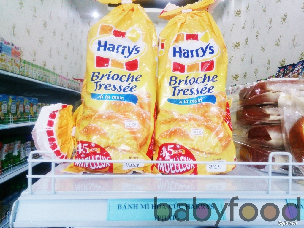 Bánh Mì Hoa Cúc Harrys Brioche Tressés (Pháp) - 3