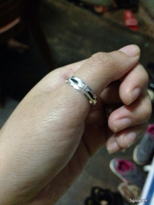 nhẫn lông đuôi voi, nhẫn ngà voi thật 100% bao test - 2